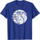 Racquetball Squirrel Funny Racquetball Squirrel T-Shirt - T-Shirt | Royal