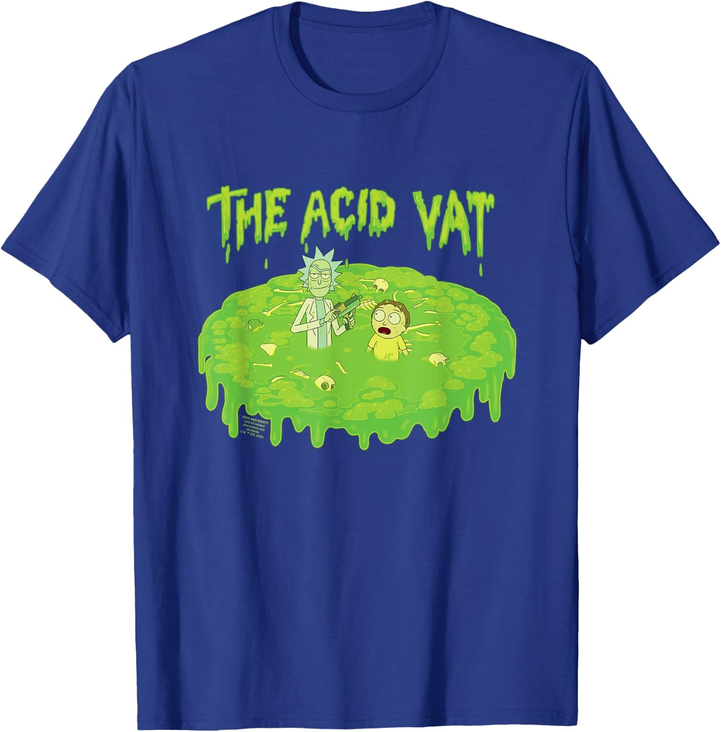 Rick and Morty The Acid Vat T-Shirt - T-Shirt | Royal