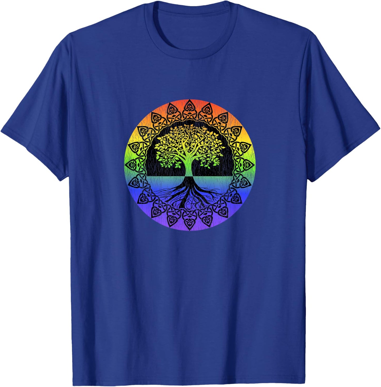 Tree of Life Rainbow-Colored T-Shirt - T-Shirt | Royal