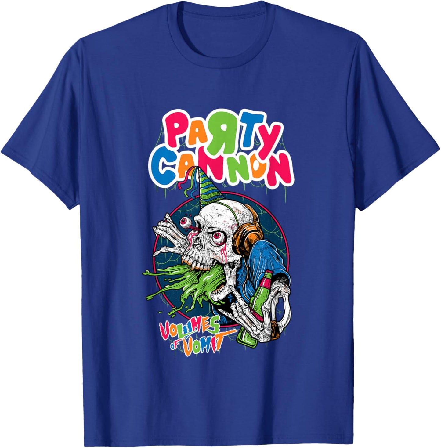 Partykanone Erbrechen T-Shirt - T-Shirt | Royal