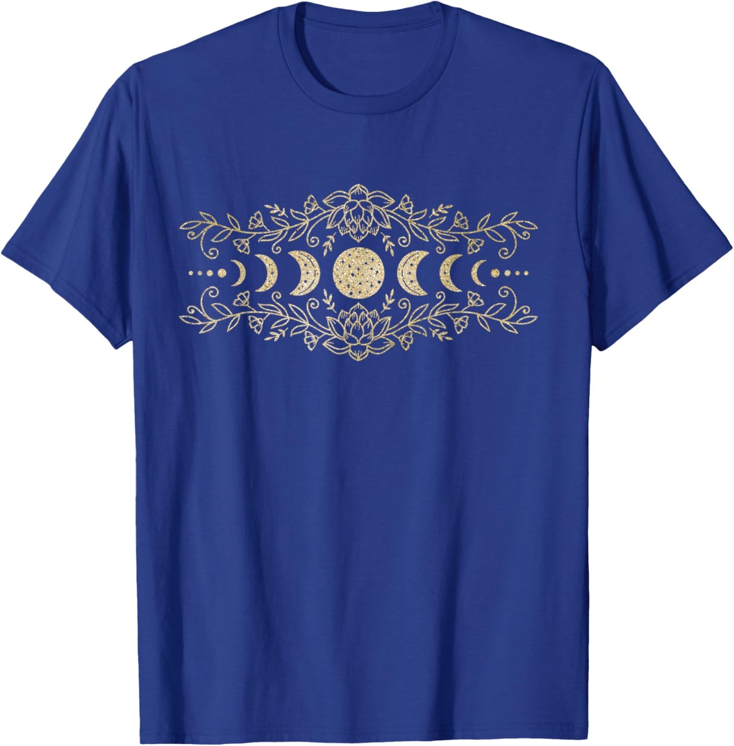 Moon Phases Sky Space Space Science Astronomy T-Shirt - T-Shirt | Royal
