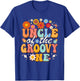 Uncle of Groovy One Matching Family First Birthday Party T-Shirt - T-Shirt | Royal