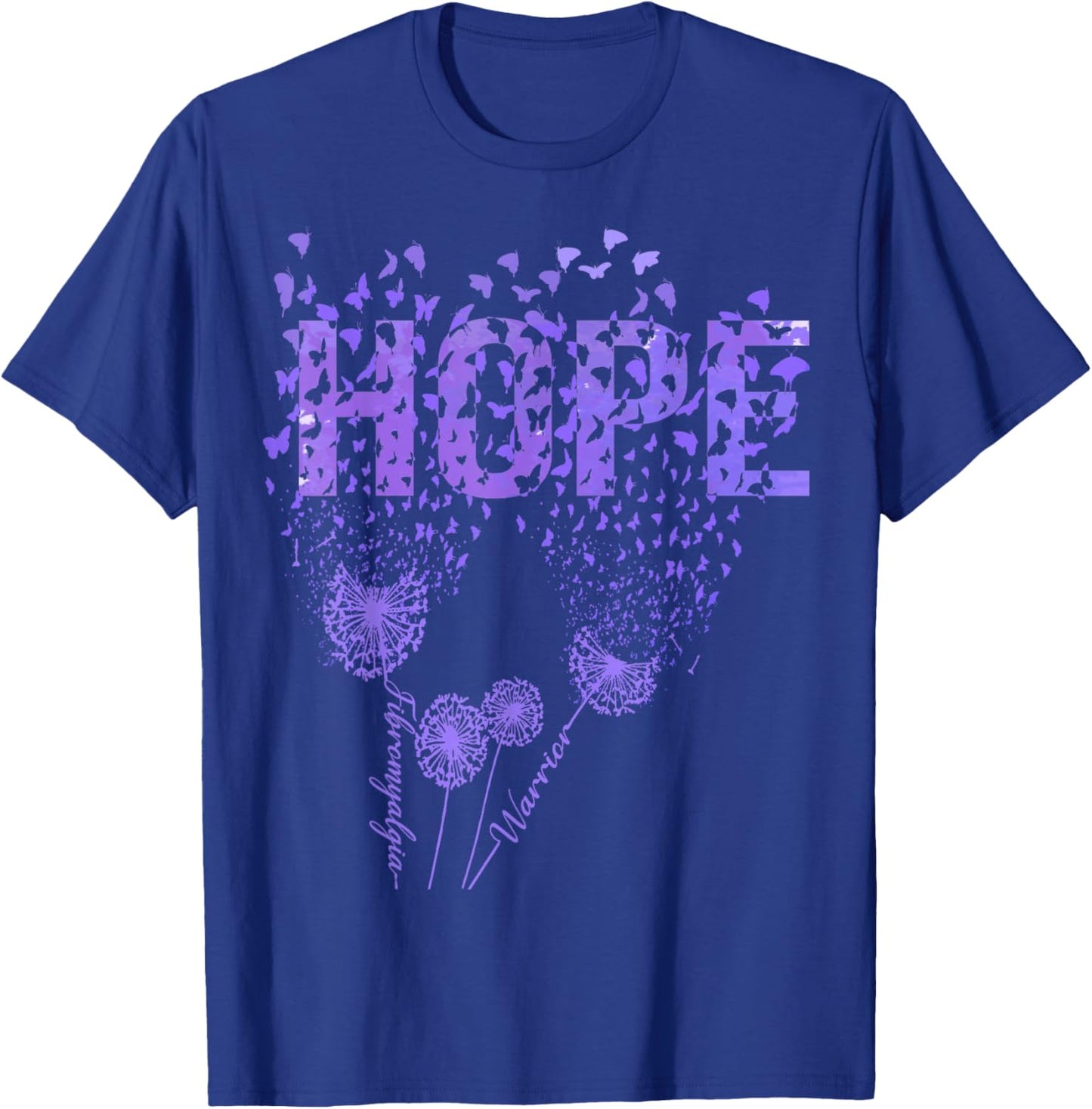 Fibromyalgia Awareness T-Shirt - T-Shirt | Royal