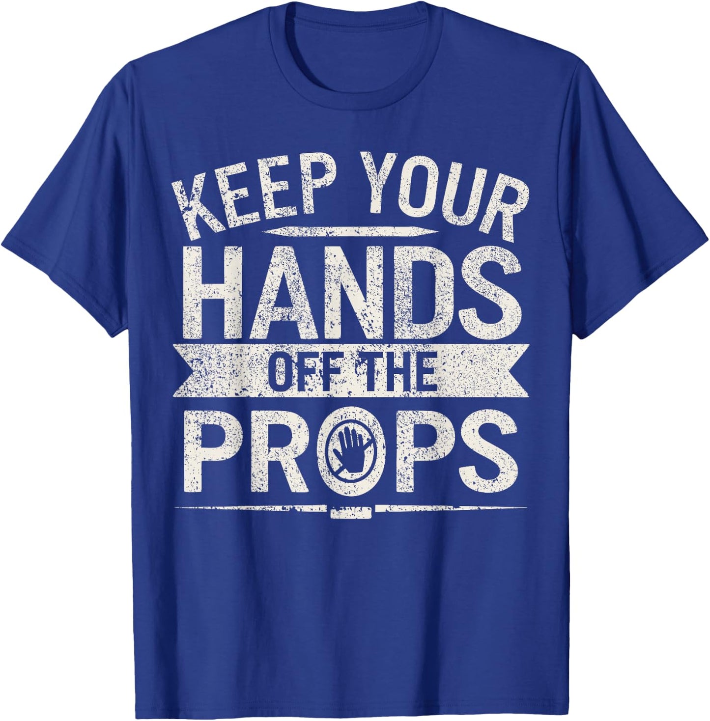Stage Manager Theater Crew Props Theatre Manager T-Shirt - T-Shirt | Royal