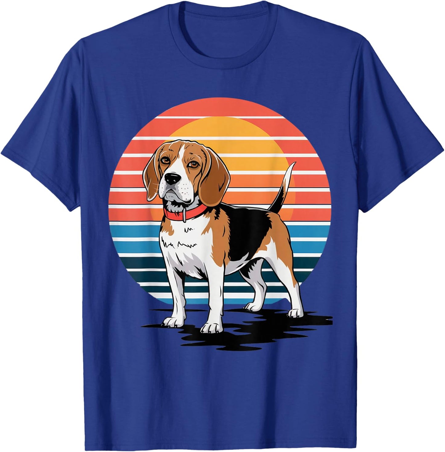Retro Beagle Vintage Dog Lover Gifts Women Kids T-Shirt - T-Shirt | Royal