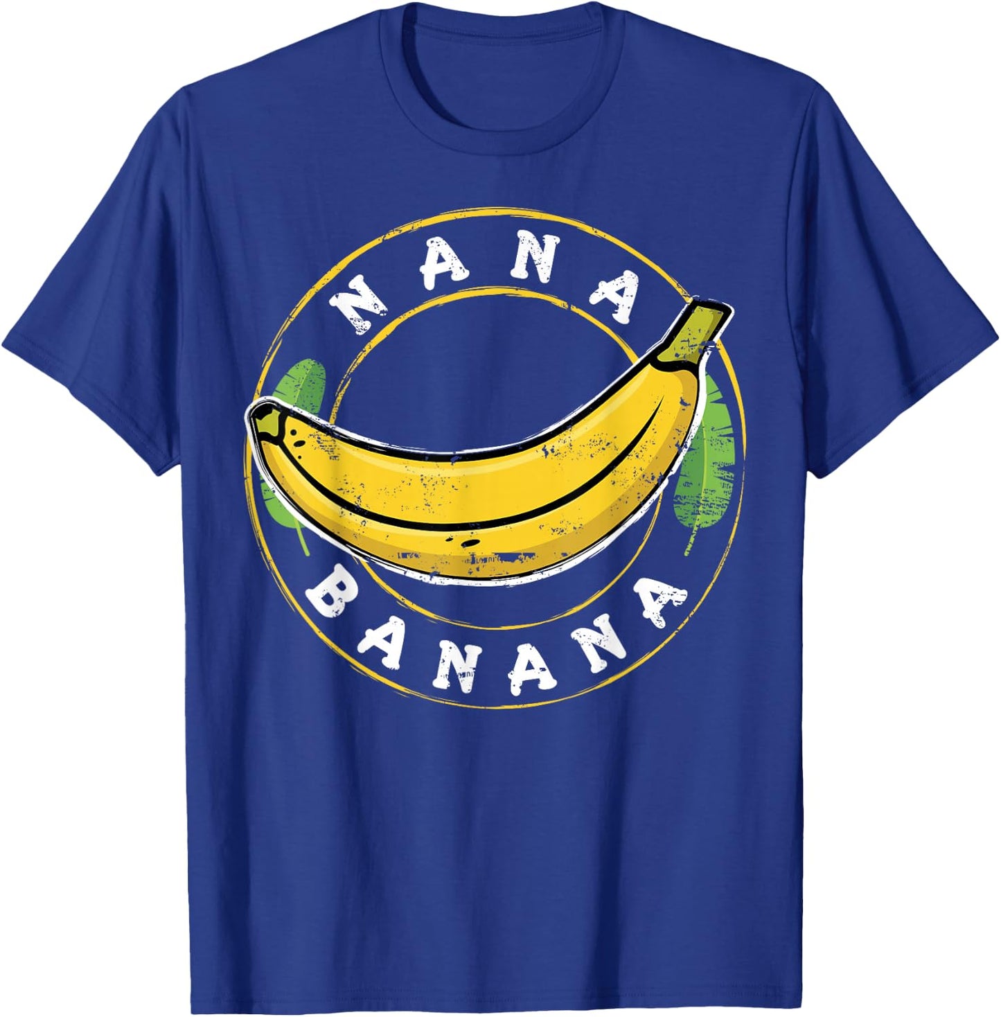 Funny Gift Gift Nana Banana Design T-Shirt - T-Shirt | Royal