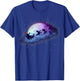Christmas Santa Claus Flying past the Moon, Santa Dragon T-Shirt - T-Shirt | Royal