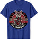 Sleigh Rebel Punk Gothic Reindeer Christmas Design T-Shirt - T-Shirt | Royal