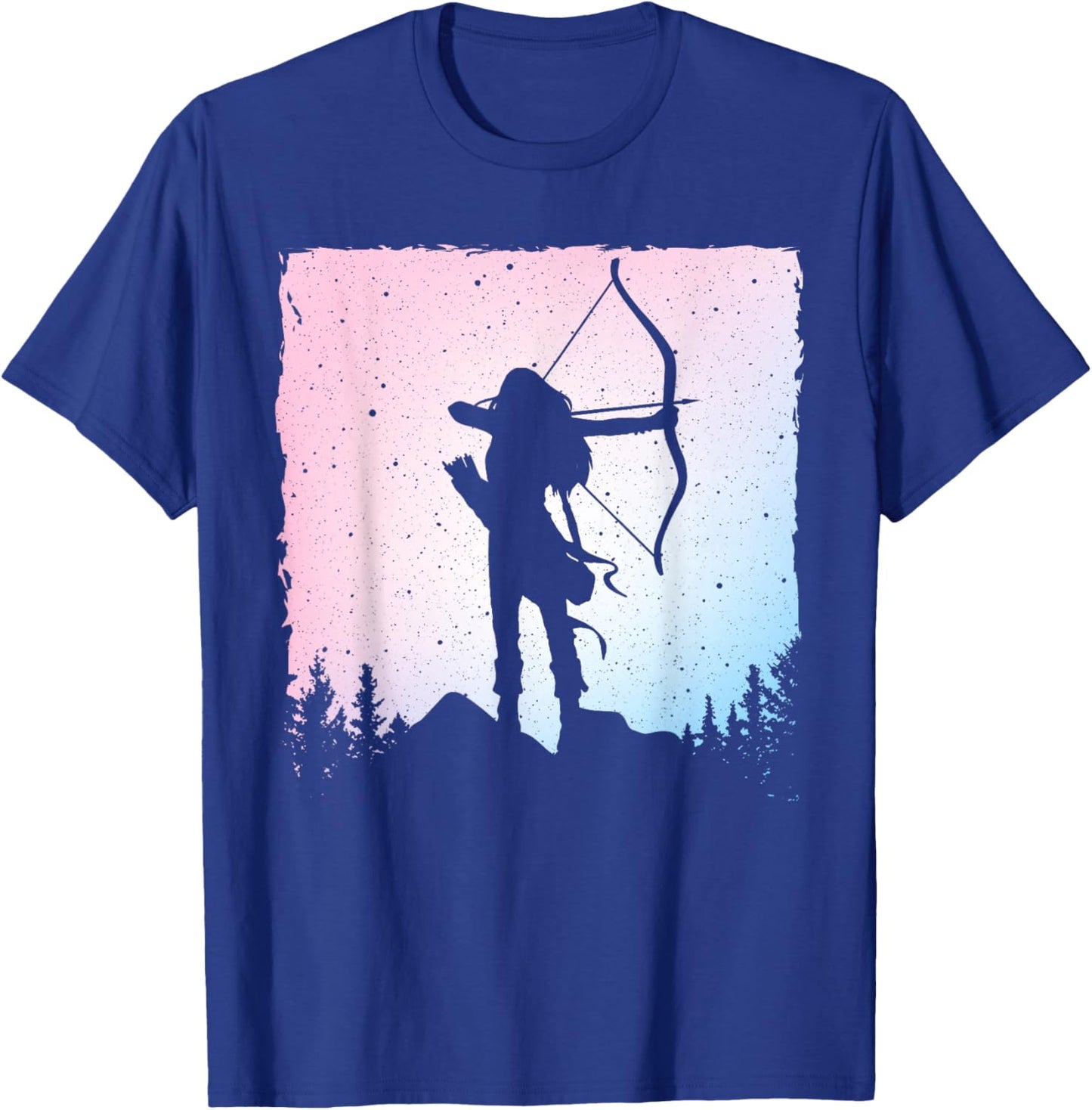 Cute Archery Design Women Kids Archer Archery Lovers T-Shirt - T-Shirt | Royal