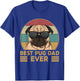 Best Pug Dad Ever Funny Pug Dog Gift and Boys T-Shirt - T-Shirt | Royal