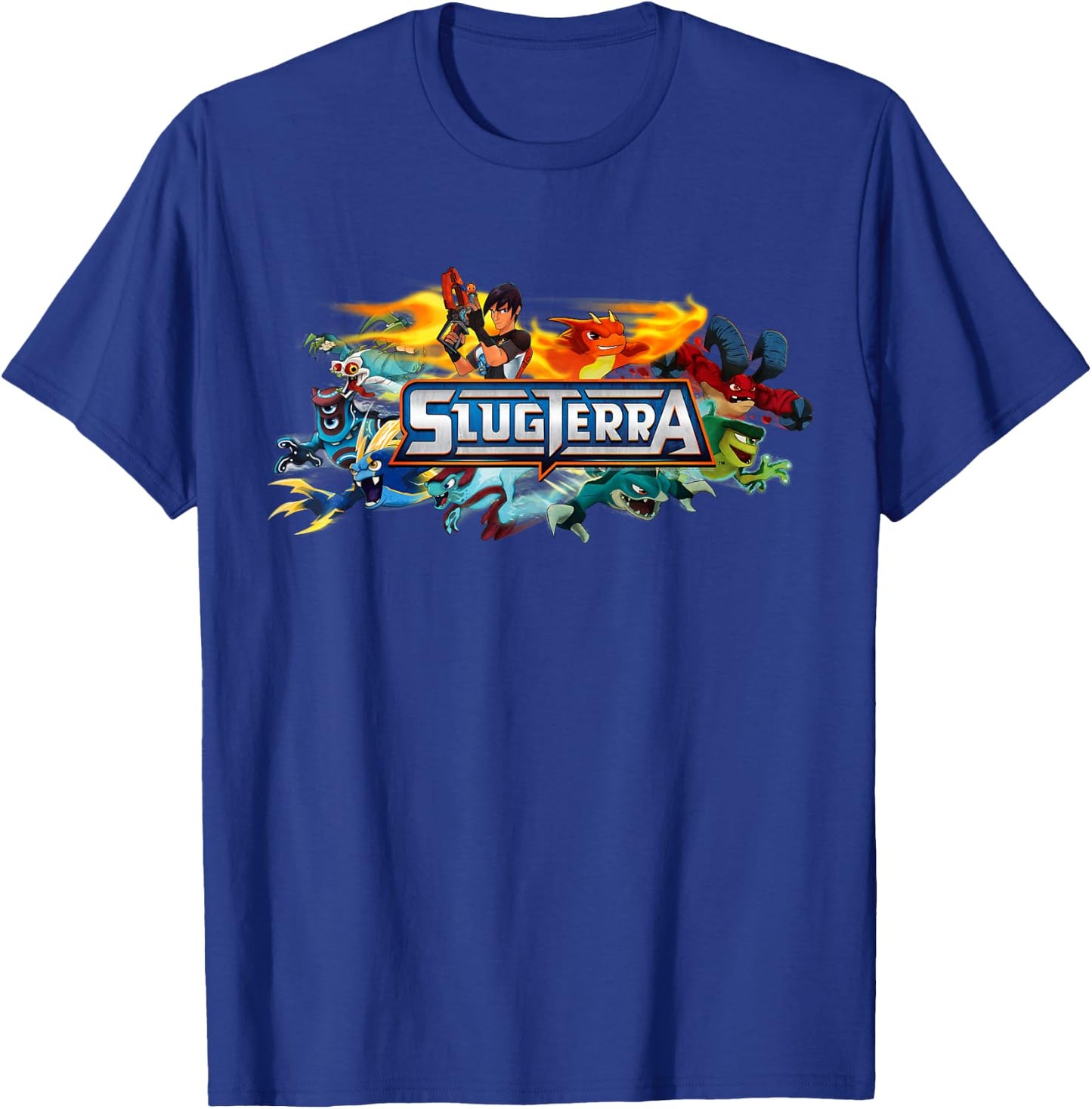 Slugterra - Eli Duel Team T-Shirt - T-Shirt | Royal