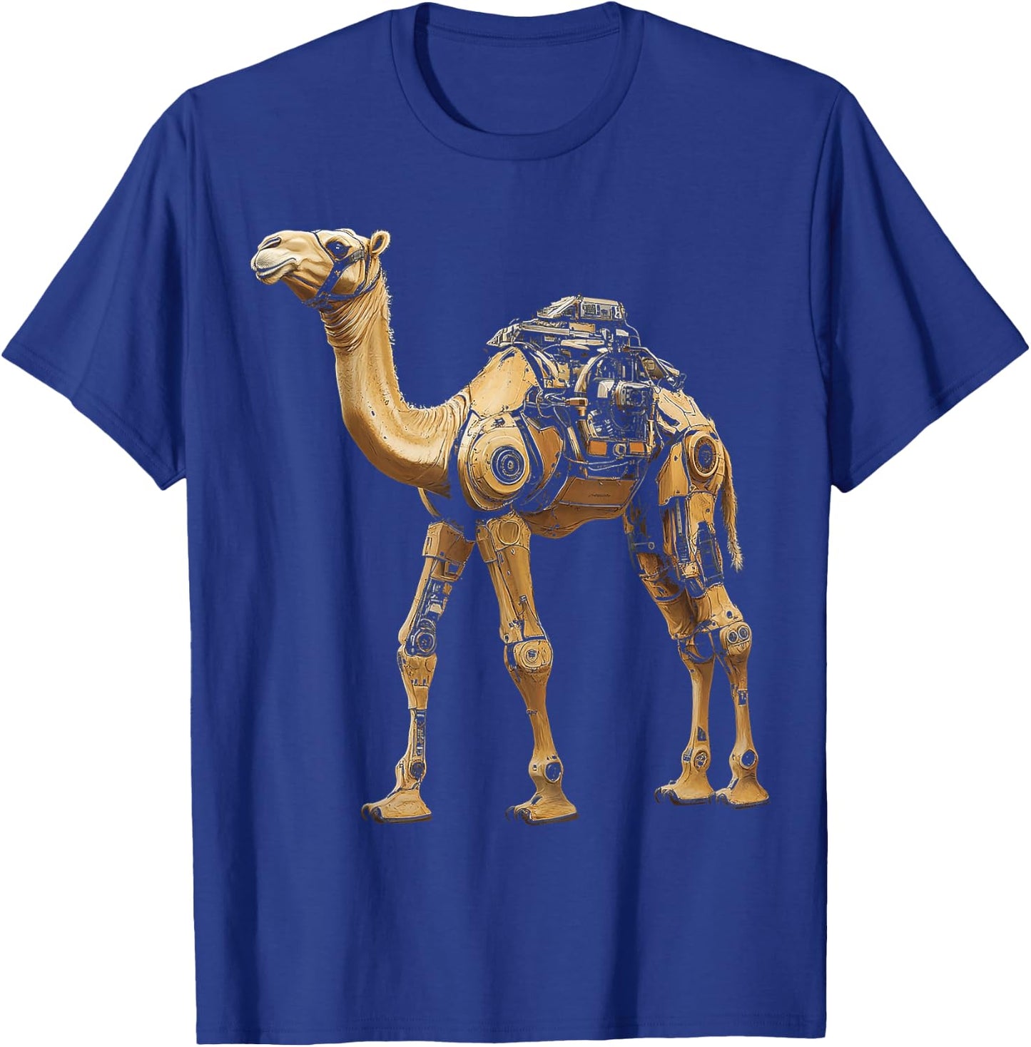 Camel Animal Graphic Robot Illustration Camel T-Shirt - T-Shirt | Royal