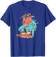 American Lumberjack Folk Hero Paul Bunyan & Babe The Blue Ox , Small, Black T-Shirt - T-Shirt | Royal
