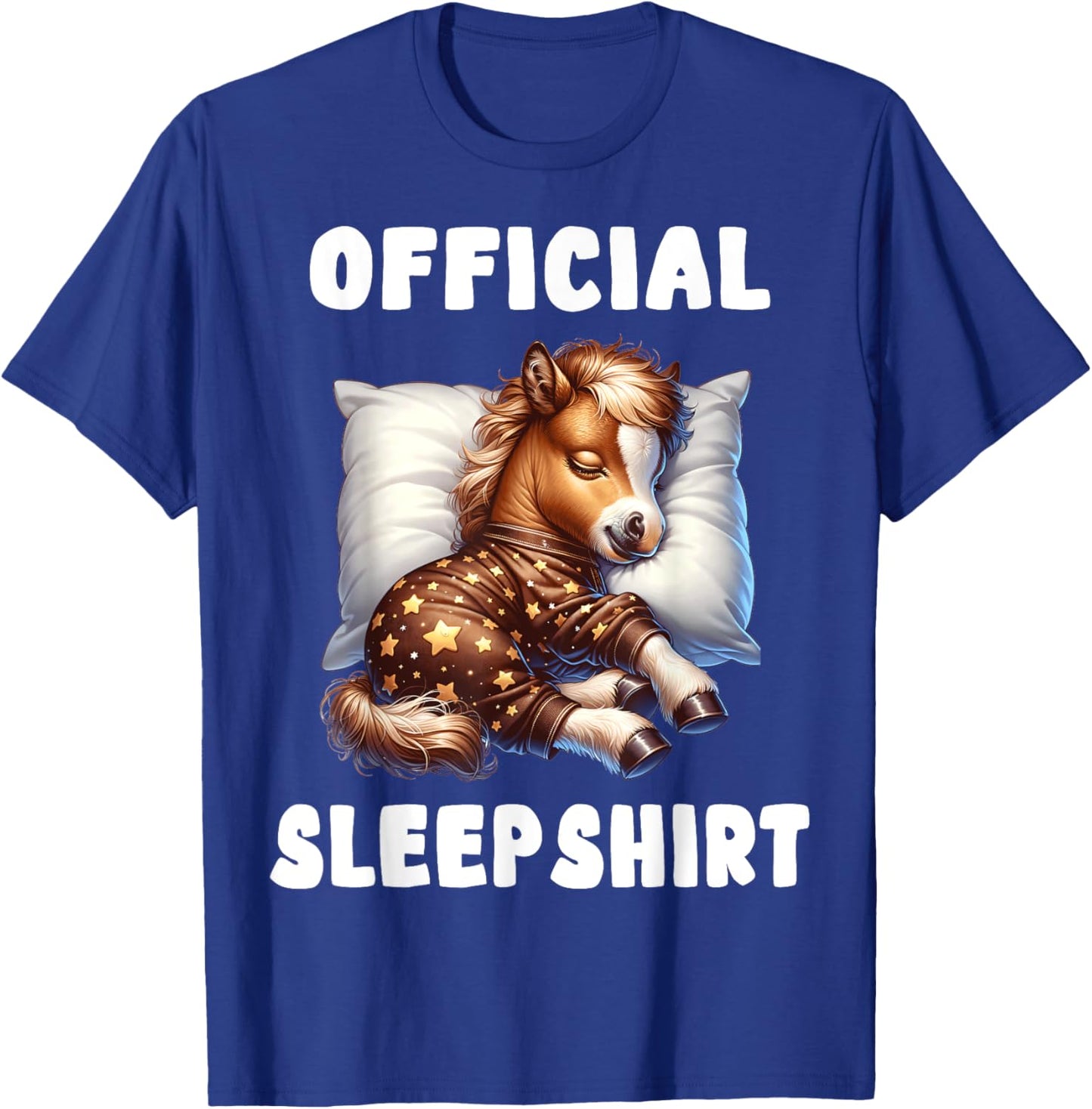 Horse - Official Sleepshirt Pajamas Nightgown T-Shirt - T-Shirt | Royal