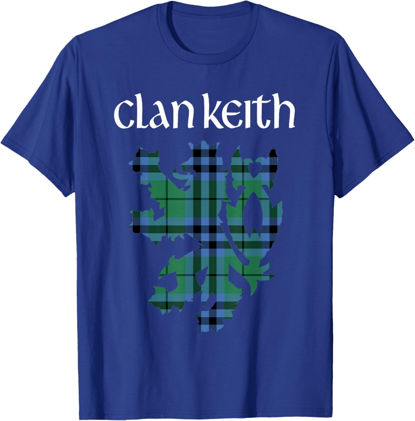 Clan Keith Tartan Scottish Family Name Scotland Pride T-Shirt - T-Shirt | Royal