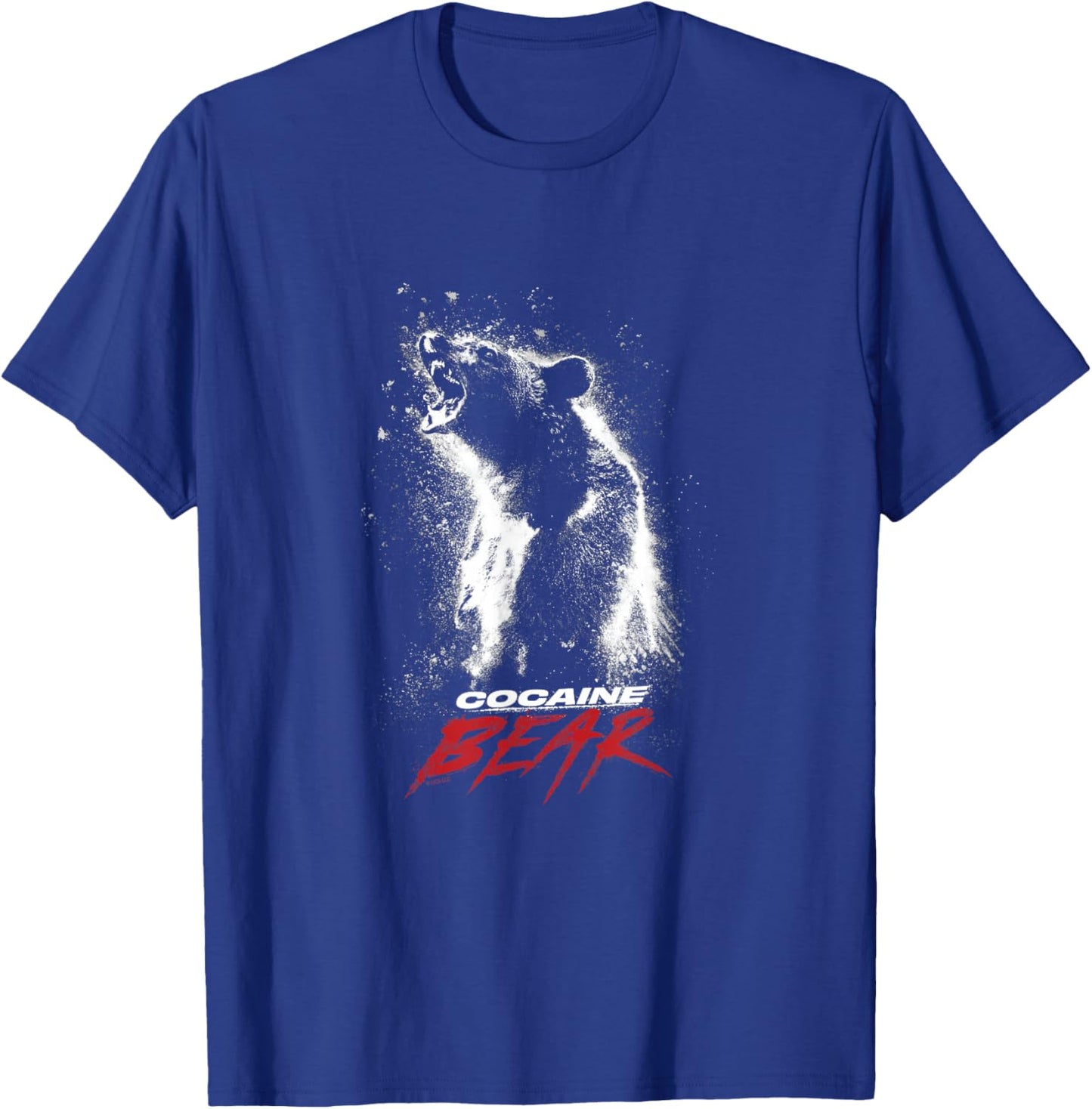Cocaine Bear Movie Logo T-Shirt - T-Shirt | Royal