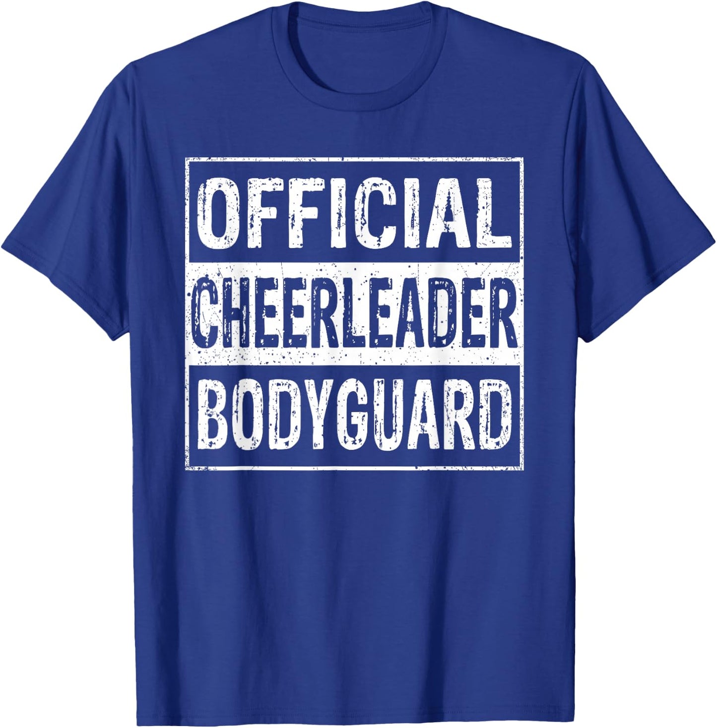 Official Cheerleader Bodyguard Cheerleading MM T-Shirt - T-Shirt | Royal