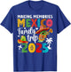 Making Memories Mexico Family Trip 2025 Mexico Vacation T-Shirt - T-Shirt | Royal