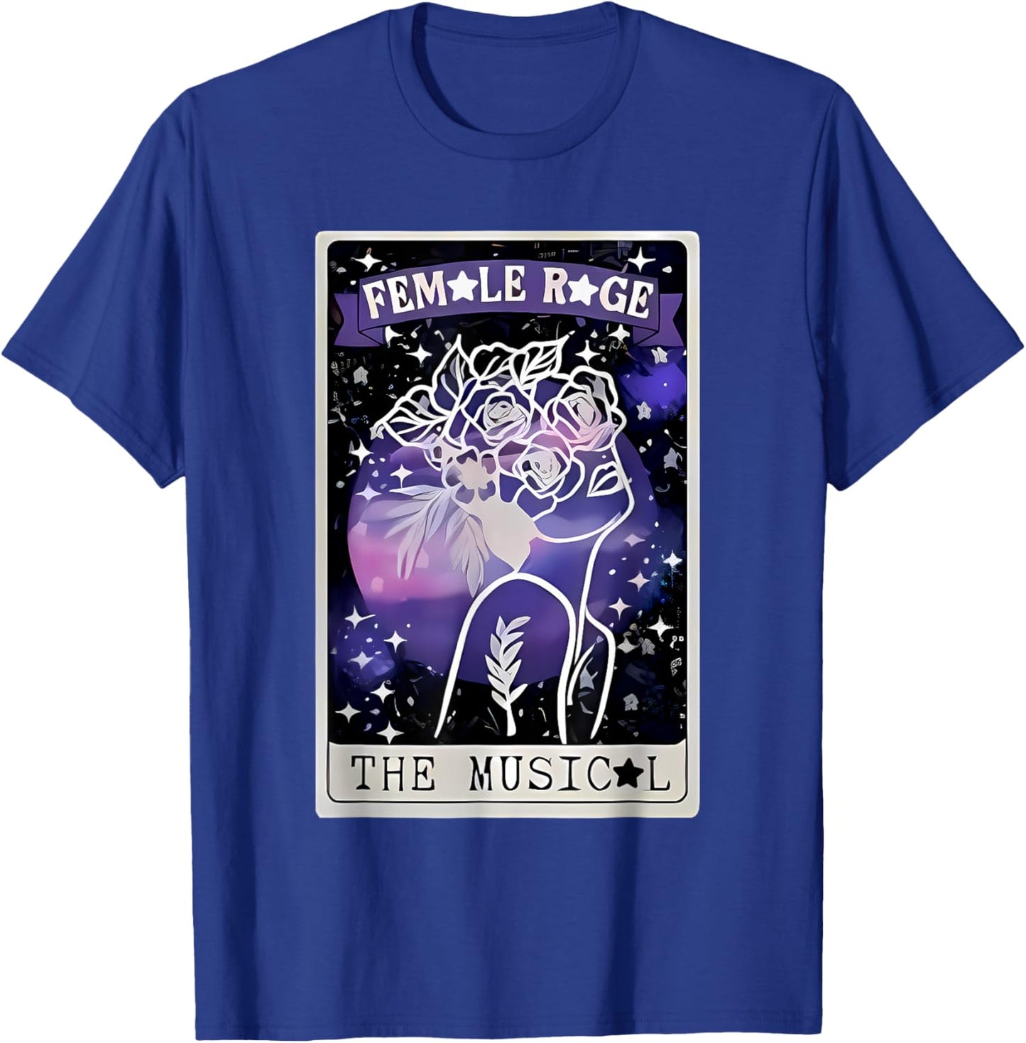 Retro Female Vintage Style Rage Women Kids Meme T-Shirt - T-Shirt | Royal
