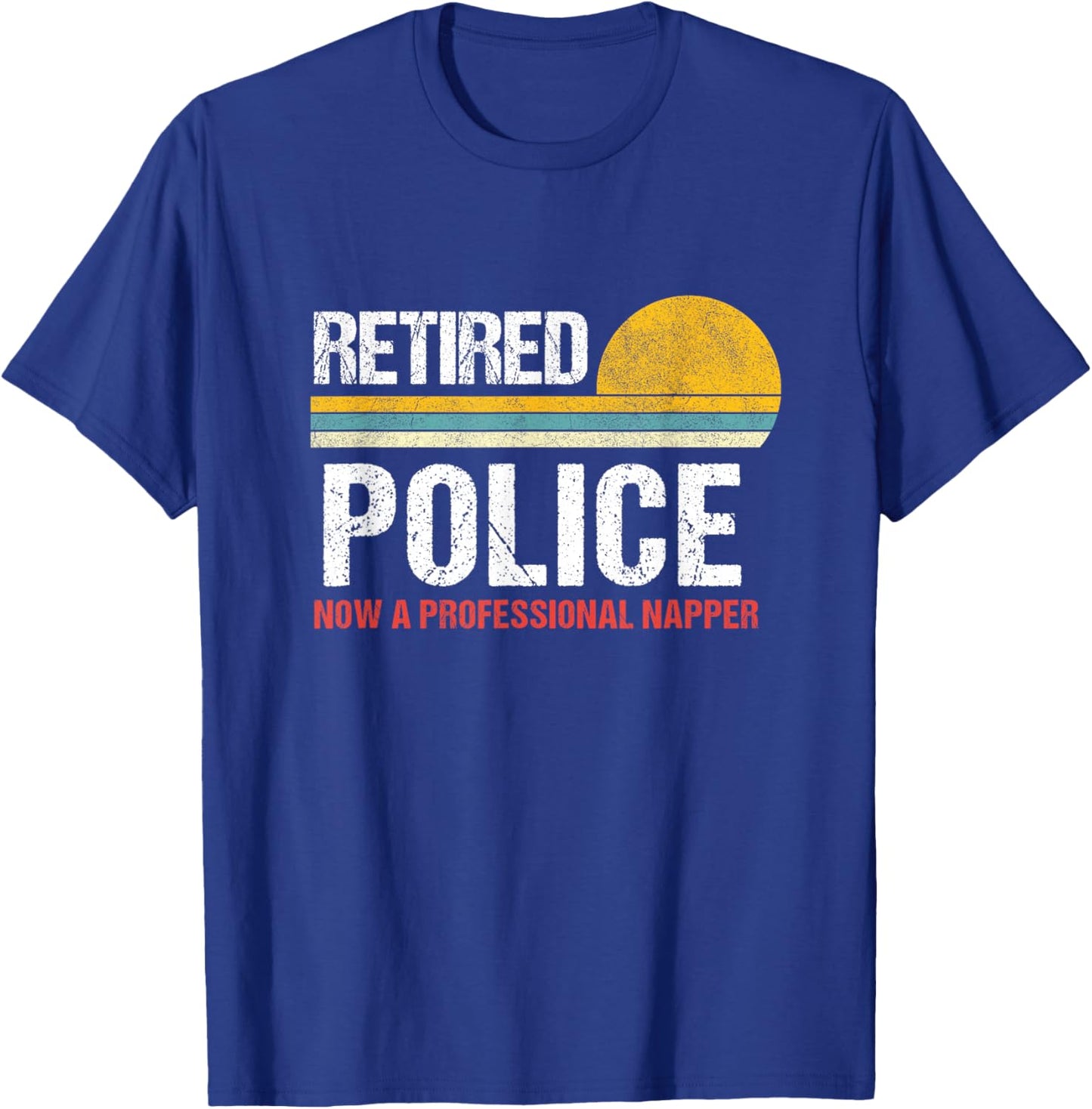Retired Police T-Shirt - T-Shirt | Royal