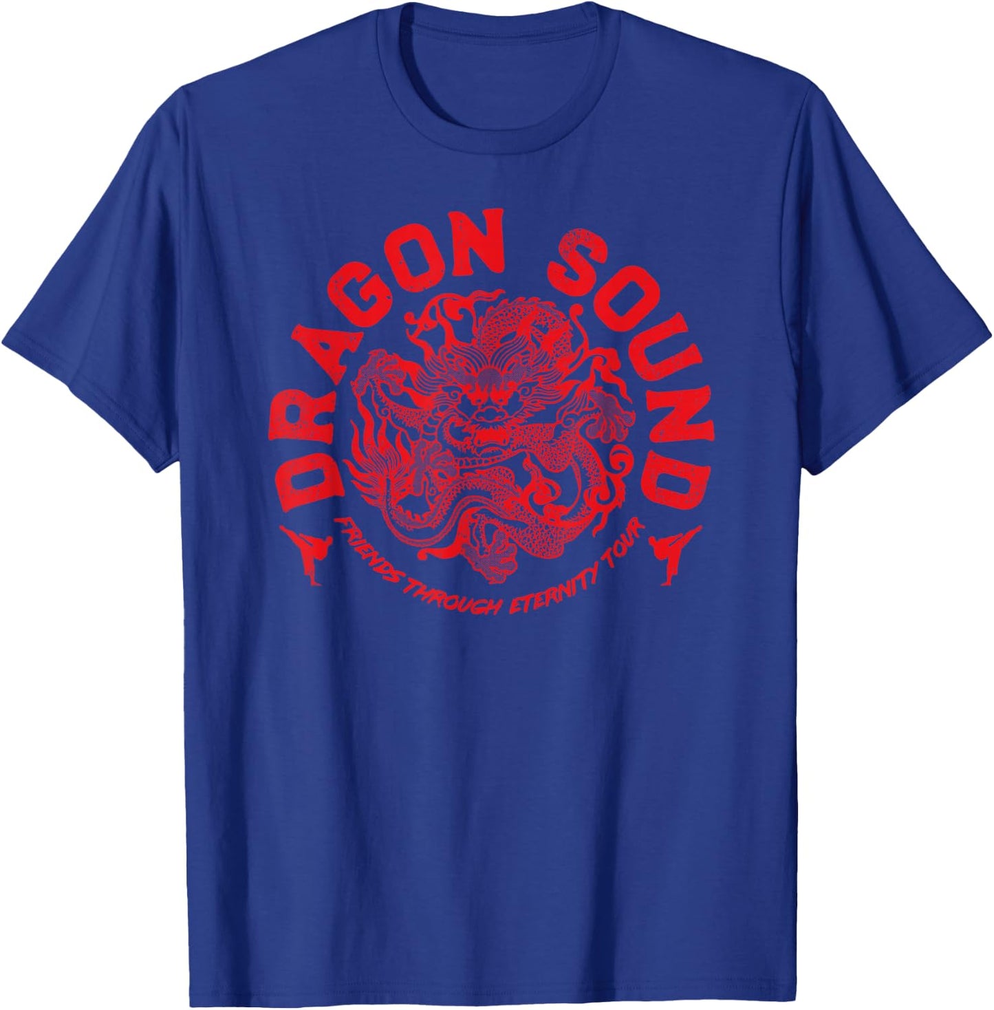 Dragon Sound Friends Through Eternity Tour Red Print T-Shirt - T-Shirt | Royal