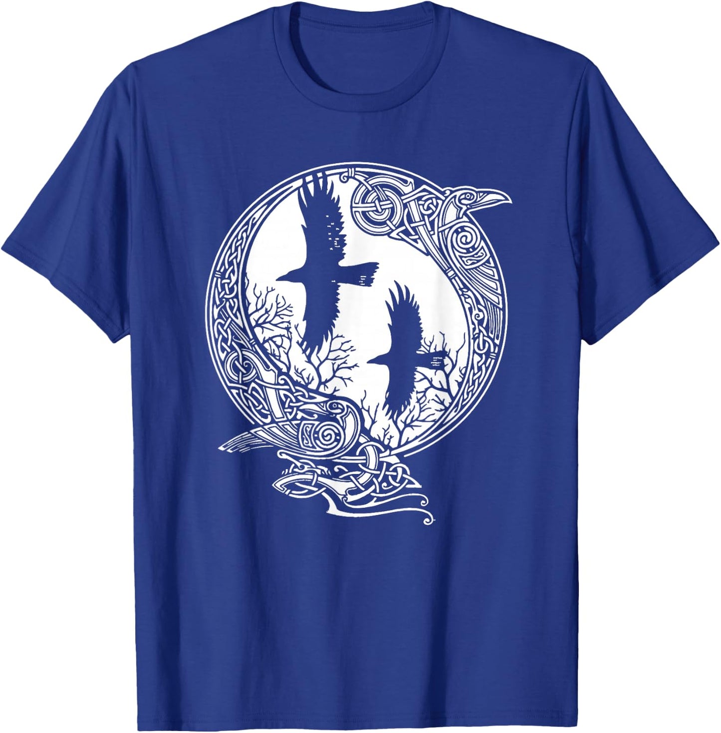Odin's Ravens - Hugin And Munin - Huginn And Muninn T-Shirt - T-Shirt | Royal