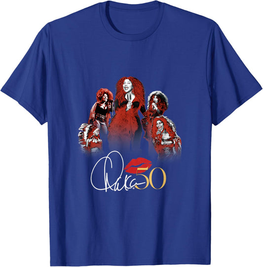 Chaka Khan - Chaka 50 T-Shirt - T-Shirt | Royal