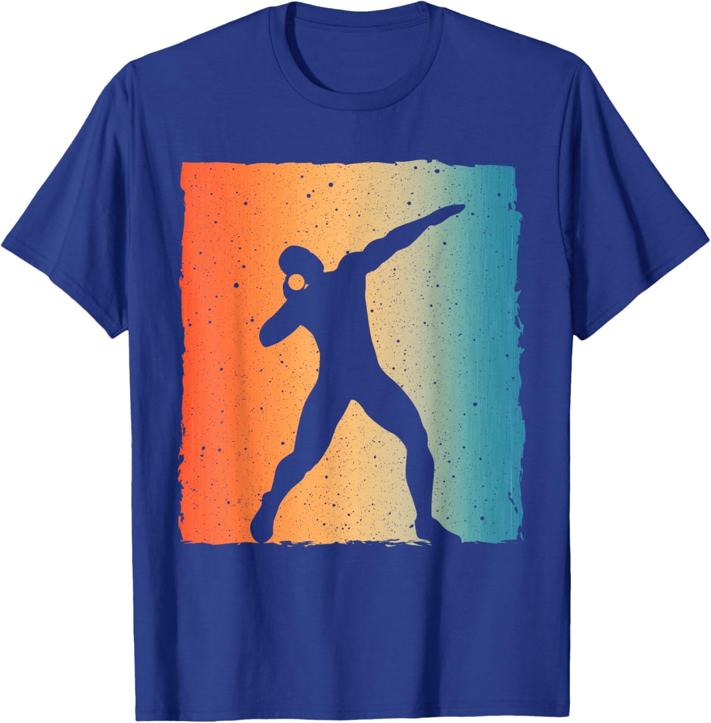 Cool Shot Put Art Women Shotput Throwing Shot Putter T-Shirt - T-Shirt | Royal