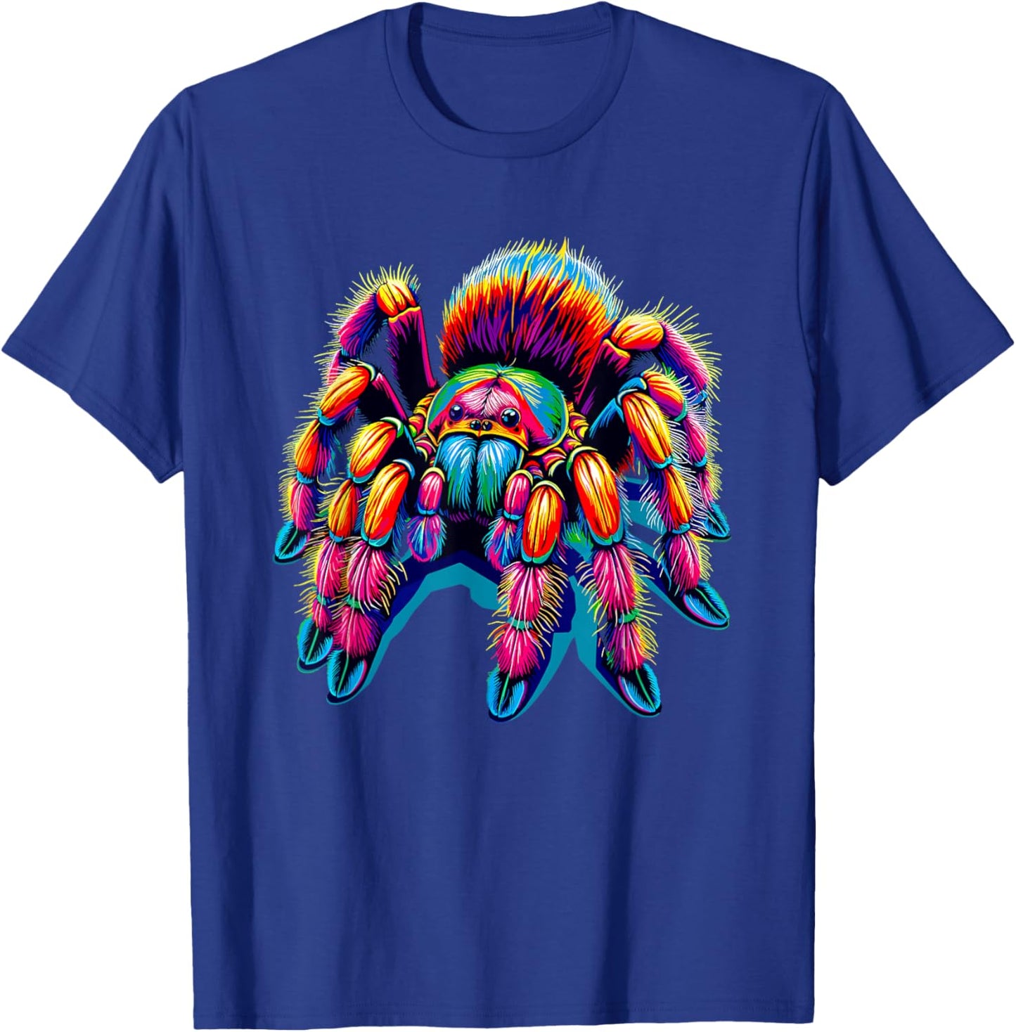 Colorful Pop Art Tarantulas Spider Tarantula Lover T-Shirt - T-Shirt | Royal