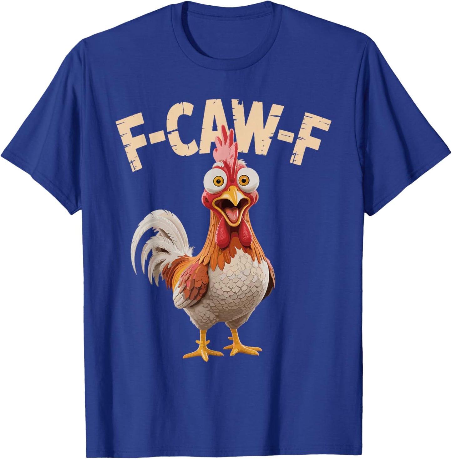 F CAW F Lustiges Huhn FCAWF Humor Zitat Hahn Meme T-Shirt - T-Shirt | Royal