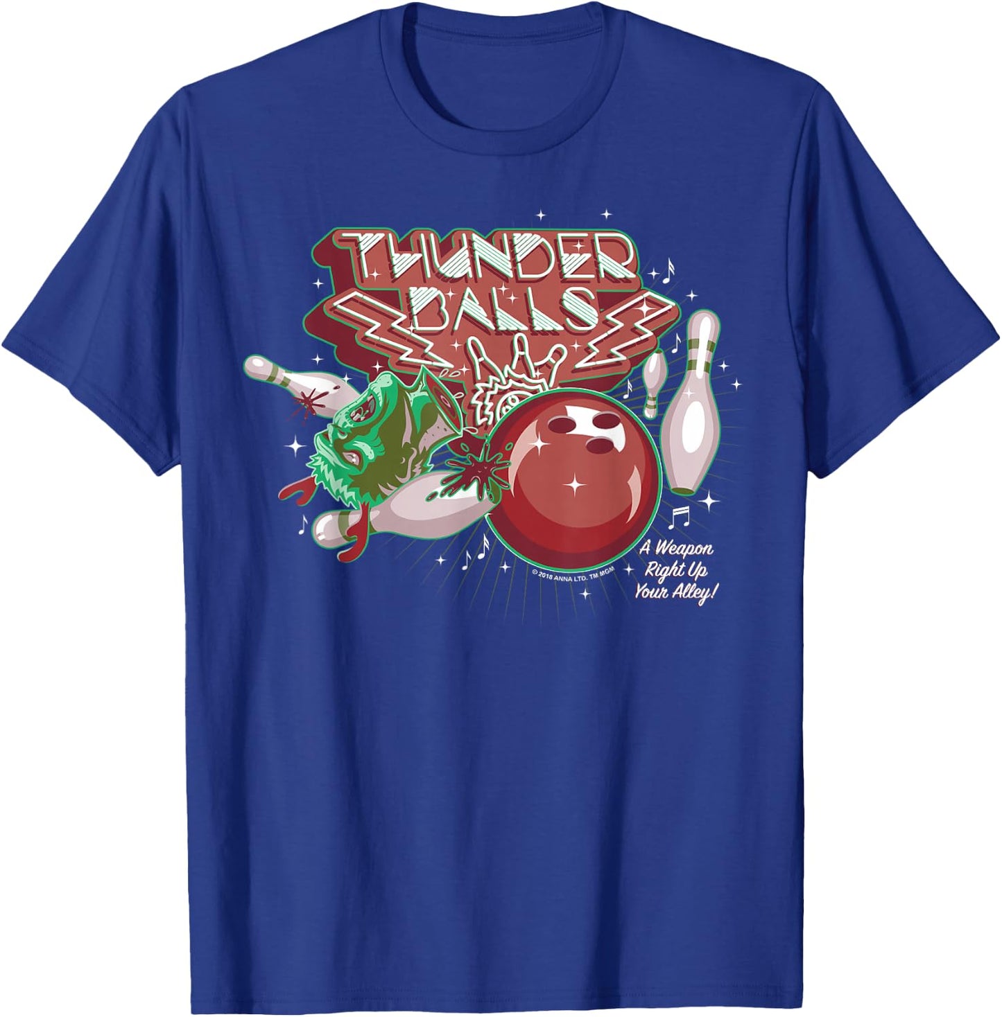 Anna and the Apocalypse Thunder Balls T-Shirt - T-Shirt | Royal