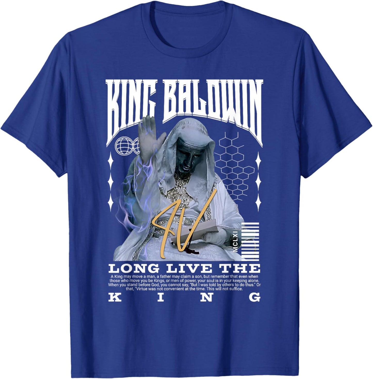 King Baldwin IV T-Shirt - T-Shirt | Royal