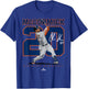 Number and Portrait Chas McCormick Houston MLBPA T-Shirt - T-Shirt | Royal