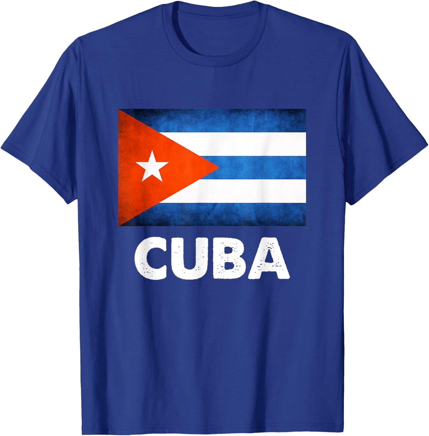 Cuba Flag T-Shirt - T-Shirt | Royal