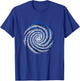 Spiral Swirl Space Galaxy Nebula T-Shirt - T-Shirt | Royal
