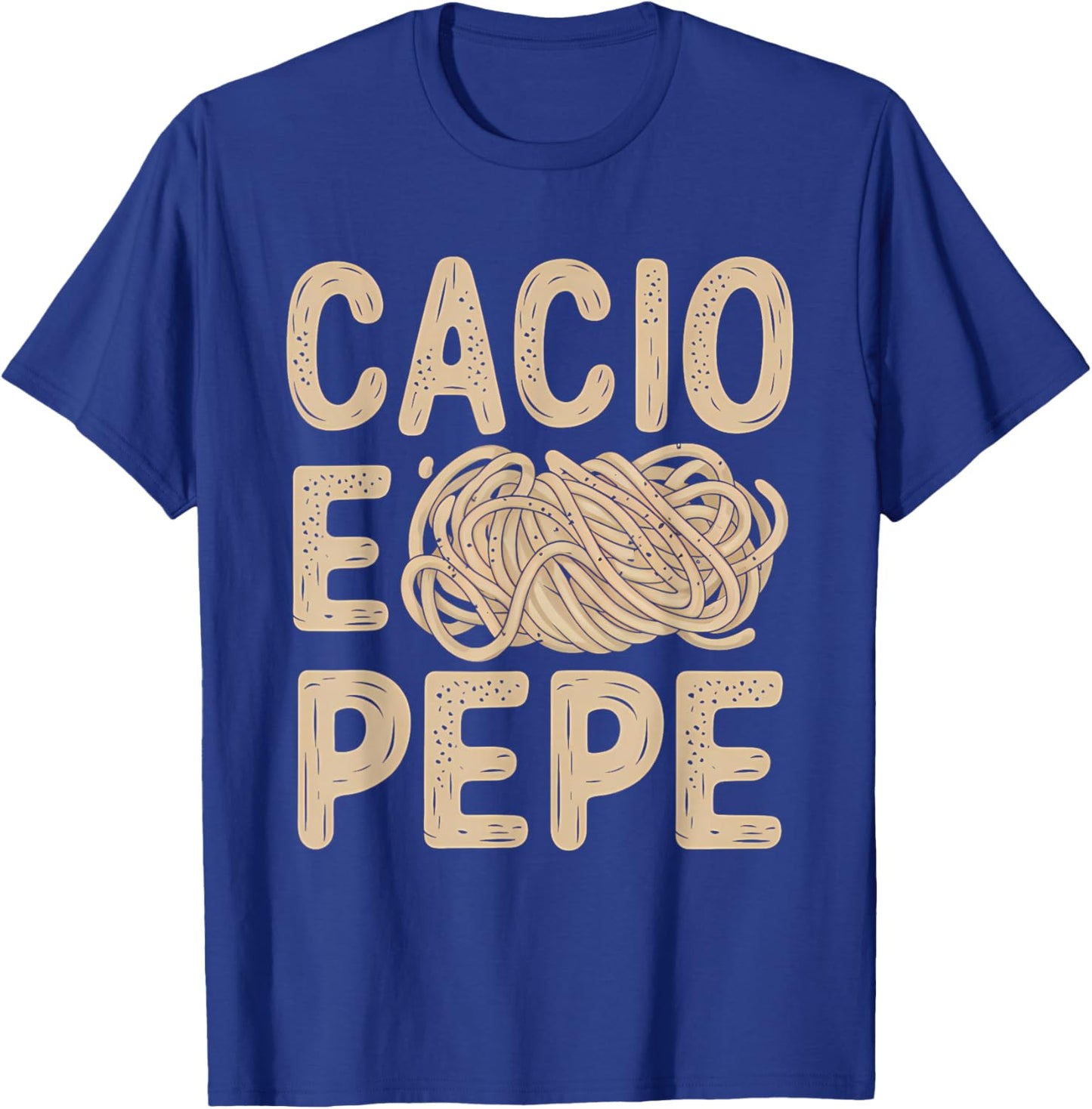 Cacio e Pepe Italian Foodie Pasta Food Lover T-Shirt - T-Shirt | Royal