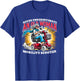 Funny Classic Old Woman Mobility Scooter Rider Graphic T-Shirt - T-Shirt | Royal