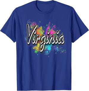 Virginia Apparel Women & Kids - Virginia T-Shirt - T-Shirt | Royal