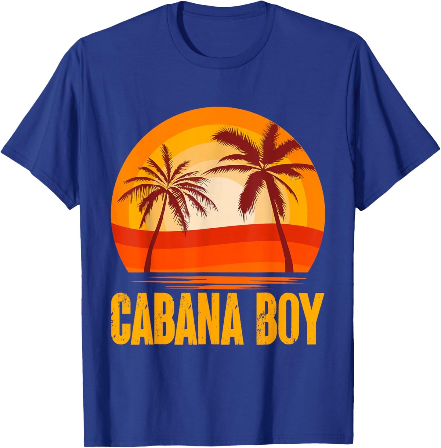 Cabana Boy Beach Bartender Cabana Boy T-Shirt - T-Shirt | Royal