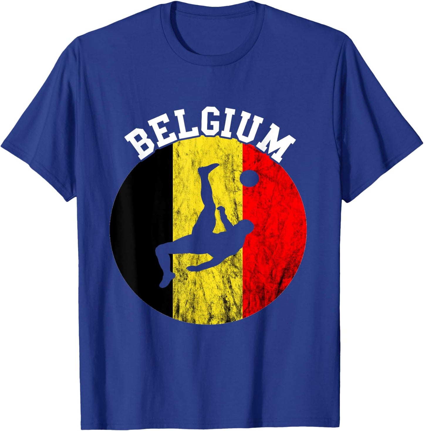 Belgium Soccer Belgian Pride Belgie Belgium Belgium Flag T-Shirt - T-Shirt | Royal