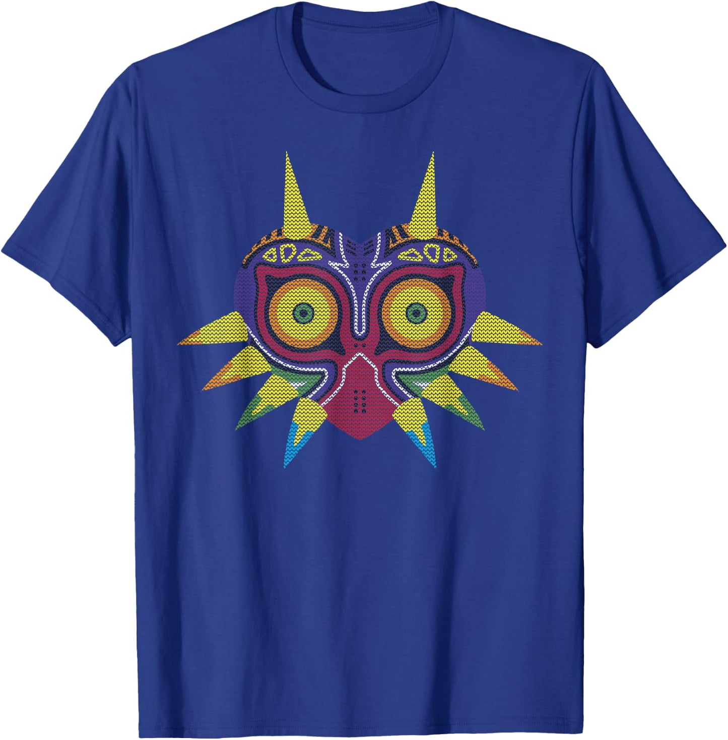 The Legend of Zelda Majora's Mask Knit Style Portrait T-Shirt - T-Shirt | Royal
