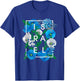 Flowers of Israel Word Art - Israeli Pride T-Shirt - T-Shirt | Royal