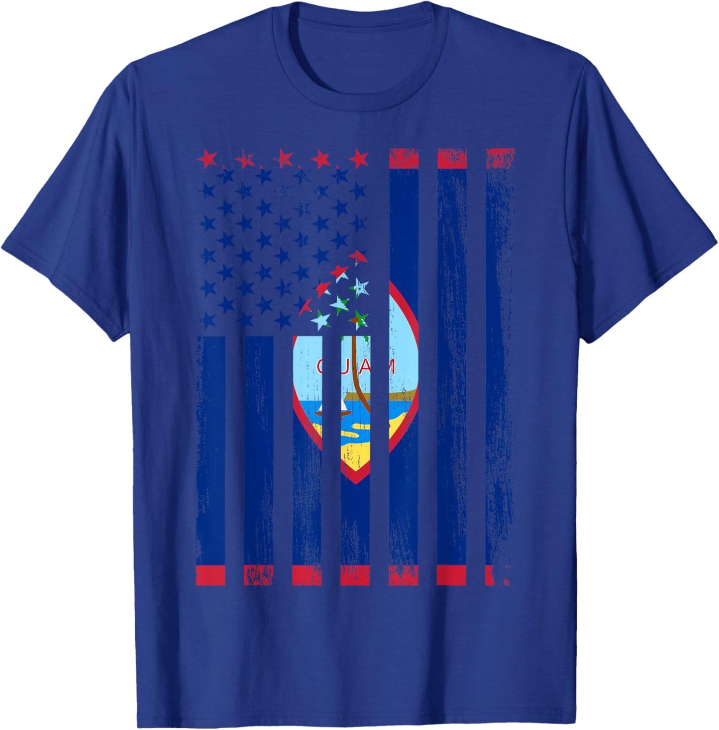 Guam & USA T-Shirt - T-Shirt | Royal