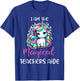 Funny Unicorn I Am The Magical Teachers Aide Women T-Shirt - T-Shirt | Royal