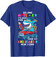 So long pre k its been fun shark shirt prek graduation 2024 T-Shirt - T-Shirt | Royal