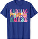Cardiac Nurse Week Groovy Appreciation Day T-Shirt - T-Shirt | Royal