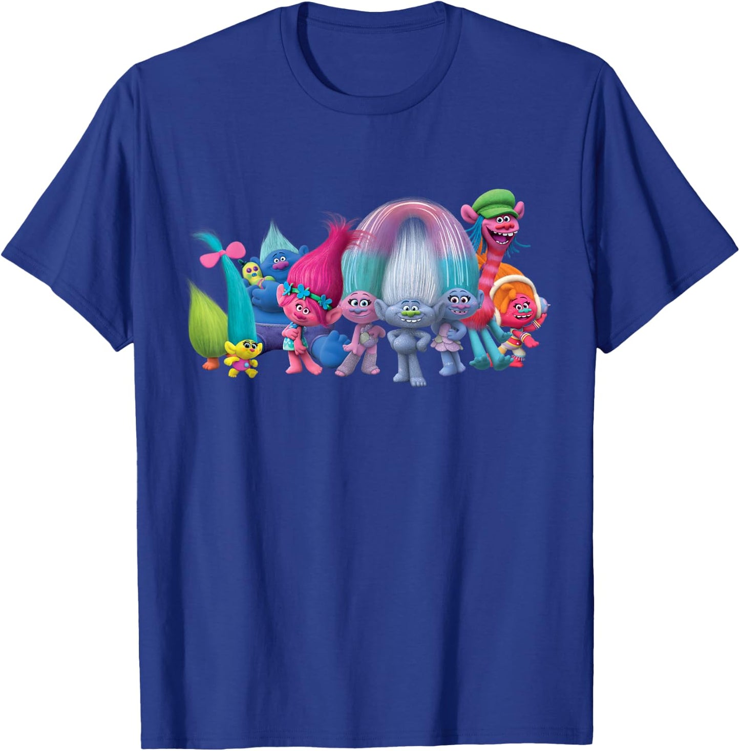 DreamWorks Trolls All Troll Friends Small T-Shirt - T-Shirt | Royal