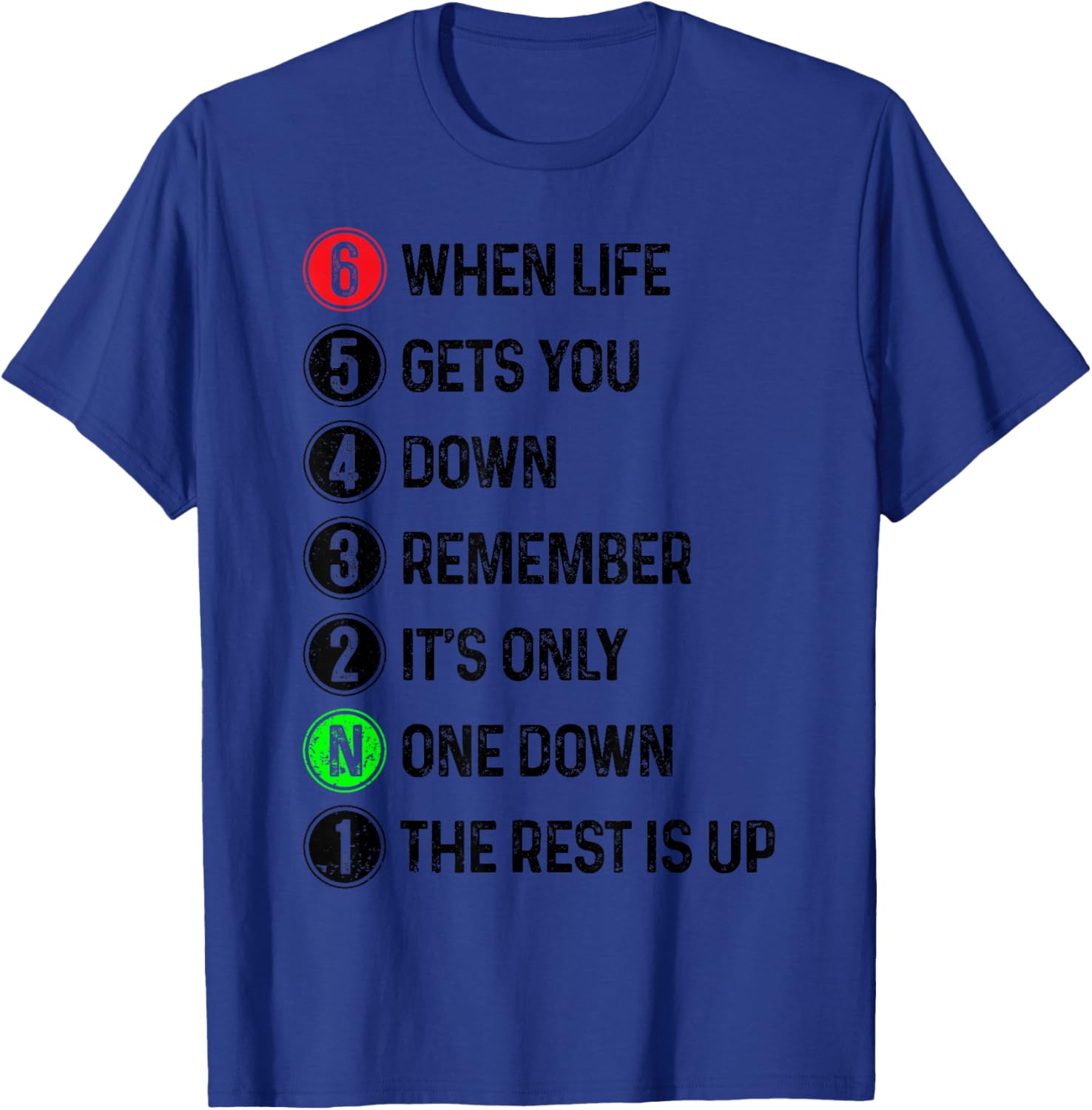 Motorbike Gears Biker Motocross Motorcyclist Gift T-Shirt - T-Shirt | Royal