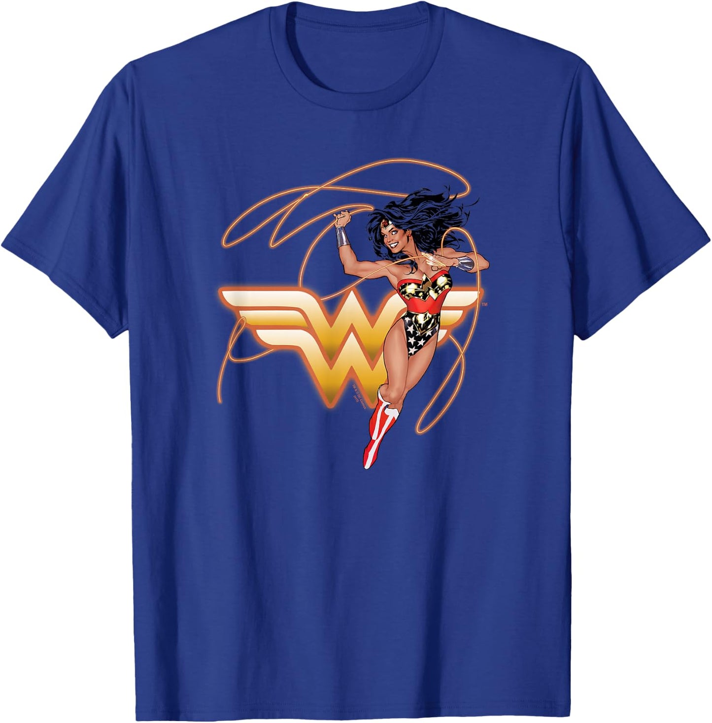 Wonder Woman Glowing Lasso T-Shirt - T-Shirt | Royal