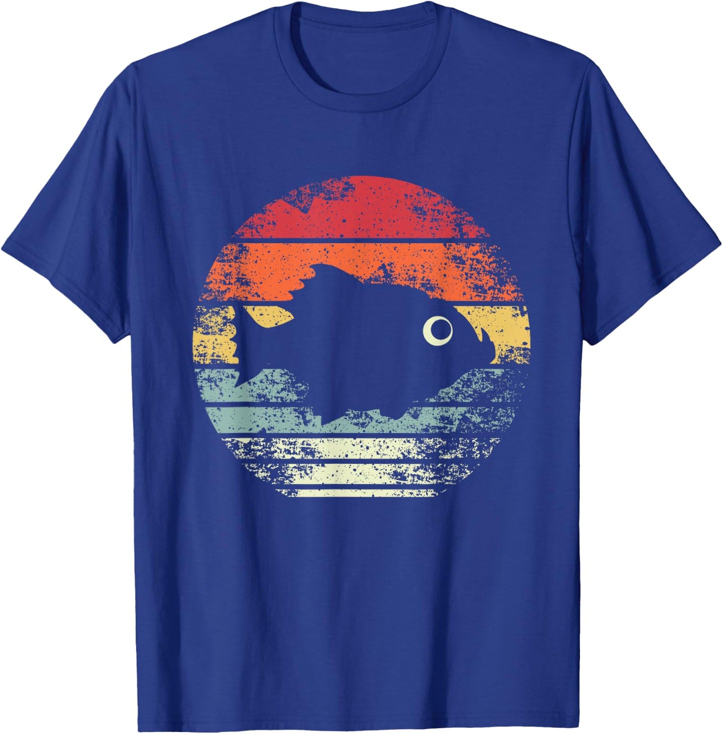 Retro Piranha T-Shirt - T-Shirt | Royal